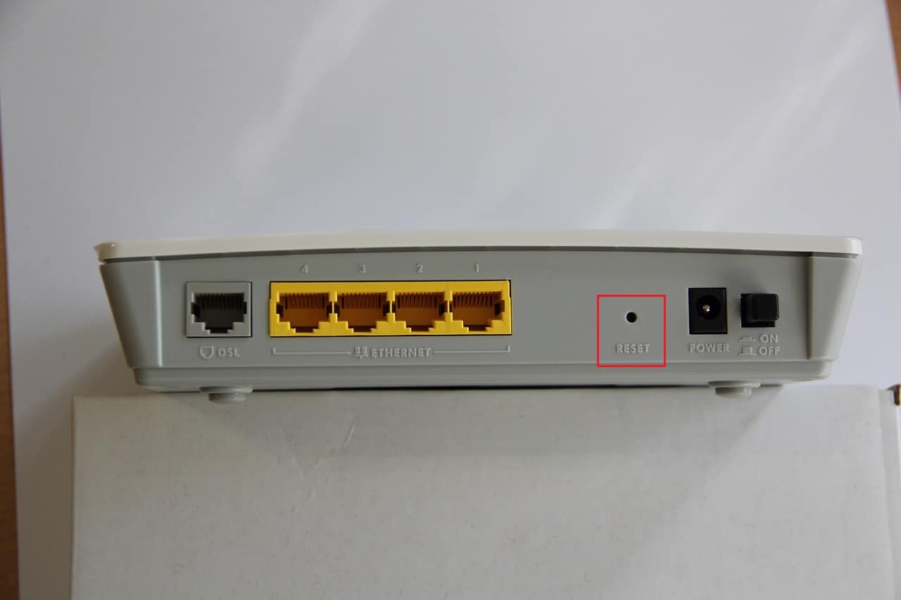 pengaturan ulang router