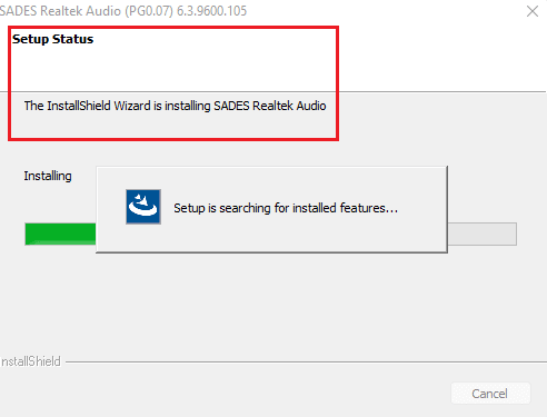 Sades realtek ses sürücüsünü yükleme