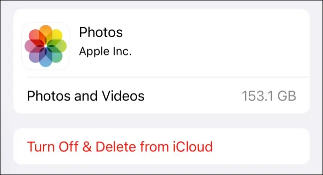 Foto archiviate in iCloud