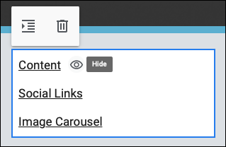 สารบัญและการตั้งค่าบน Google Sites