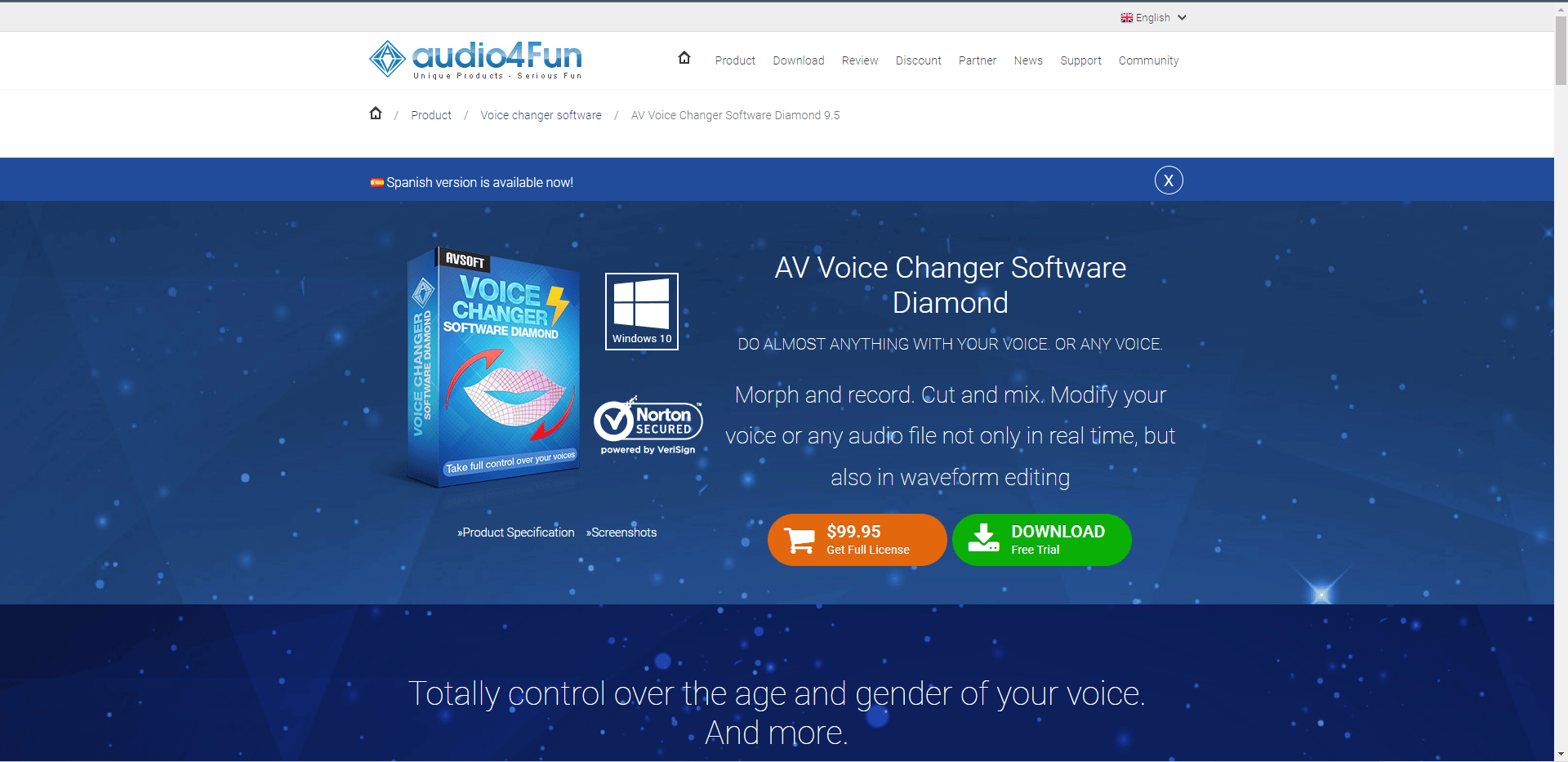 Sito ufficiale del software AV Voice Changer. Il miglior cambia voce Discord gratuito