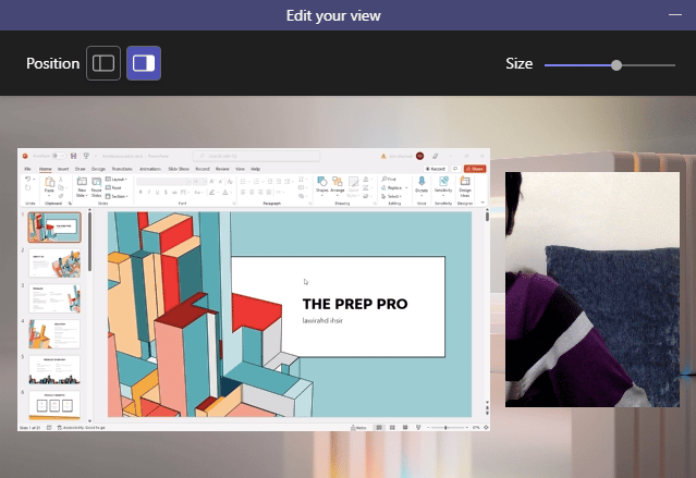 mode penyaji berdampingan. Cara Berbagi Banyak Layar di Microsoft Teams