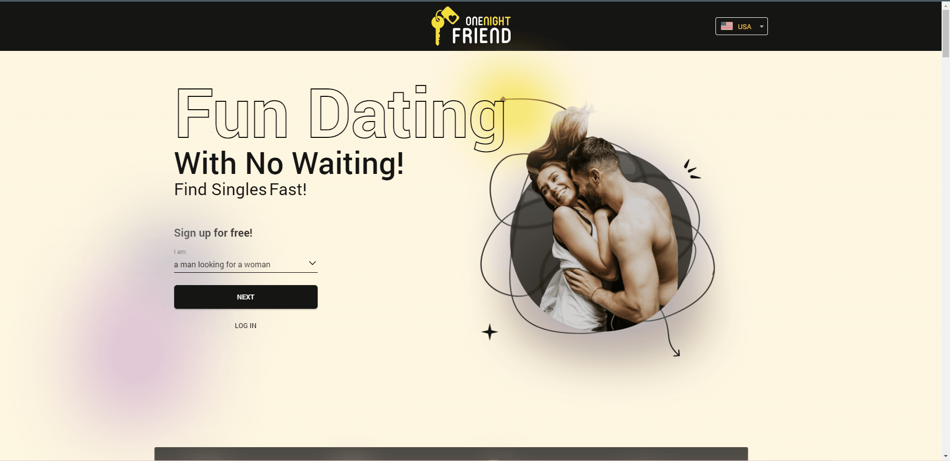 Offizielle Website von OneNightFriend. beste Sexseiten für Erwachsene