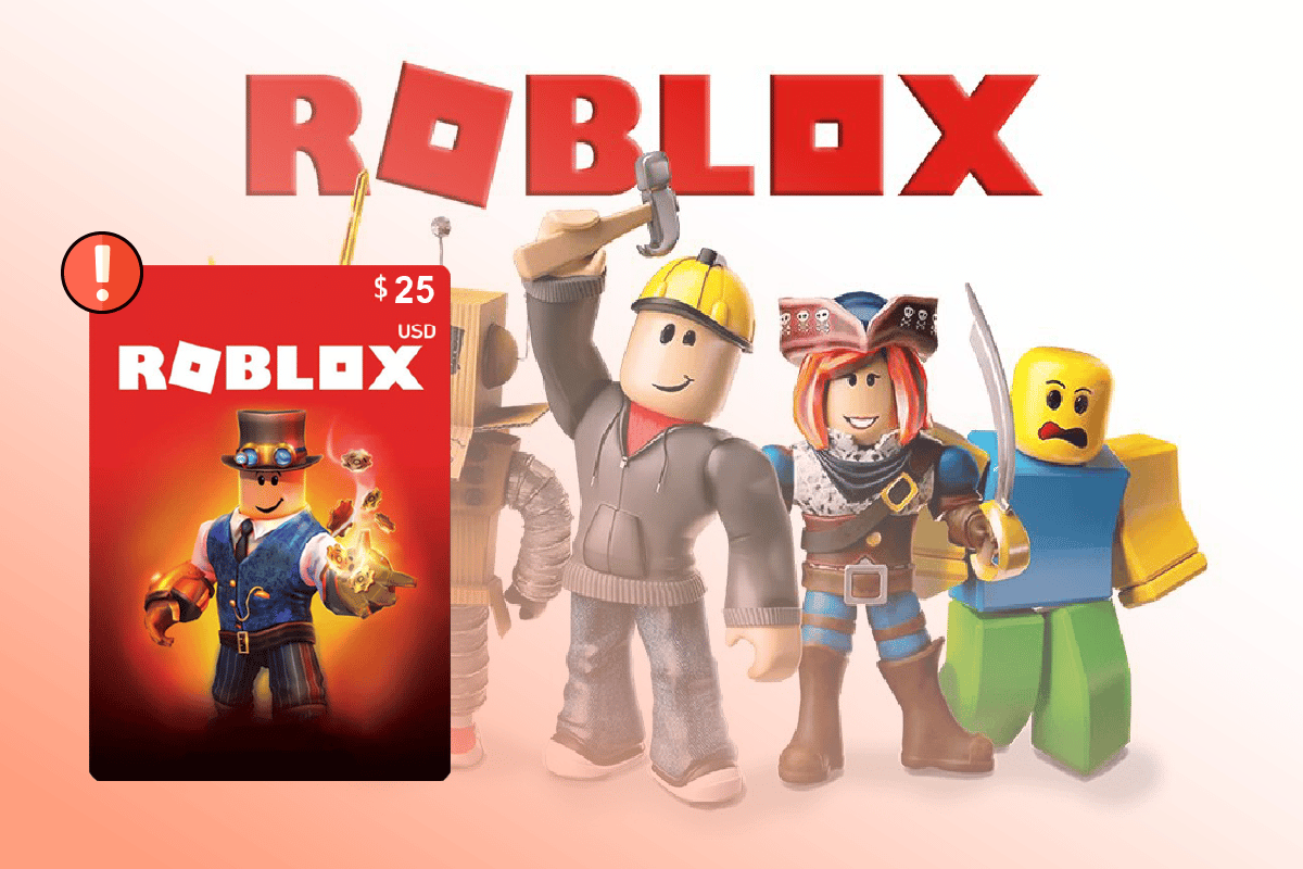 6 sposobów, aby naprawić niedziałającą kartę podarunkową Roblox