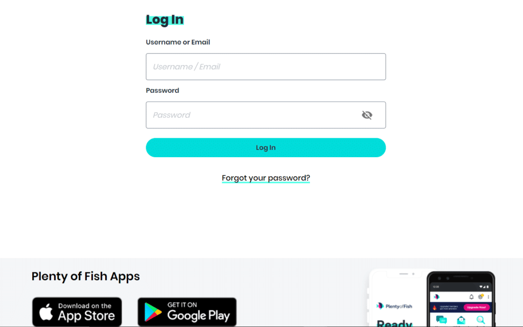 Banyak halaman login Ikan