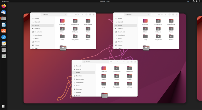 Ubuntu 22.10 Übersichtsansicht