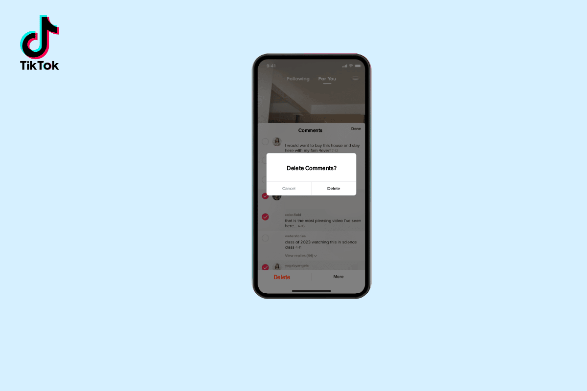 Come eliminare i tuoi commenti su TikTok
