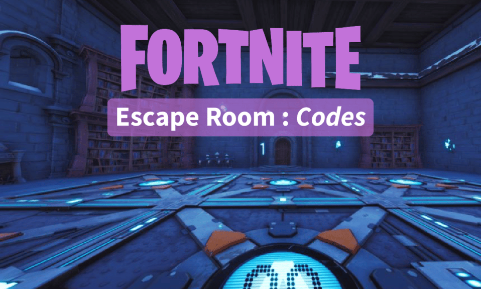 Melhores códigos de Fortnite Escape Room: resgate agora