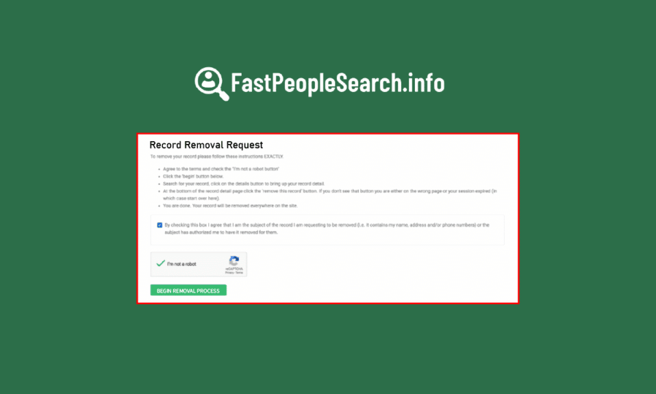 Przewodnik po rezygnacji z FastPeopleSearch i usuwania