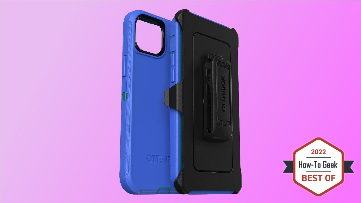 Etui obrońców Otterbox na różowym tle