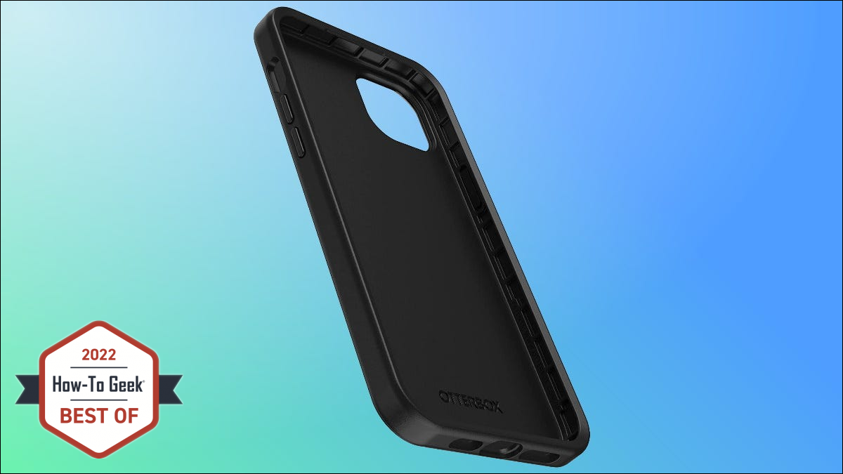 Yeşil ve mavi arka planda Otterbox simetri durumu