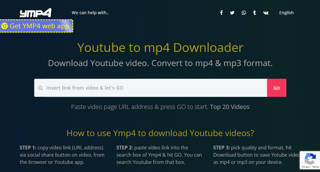 YMP4.トップ 13 の最高の無料 YouTube から MP4 へのコンバーター ツール