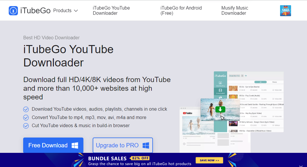 iTubeGo. 13 Alat Konverter YouTube ke MP4 Gratis Terbaik