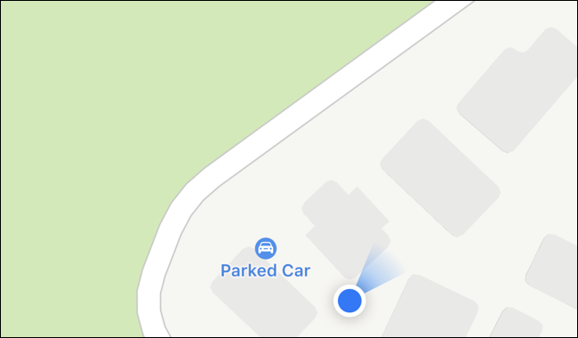 Zeigen Sie den letzten bekannten Standort Ihres geparkten Autos in Apple Maps an