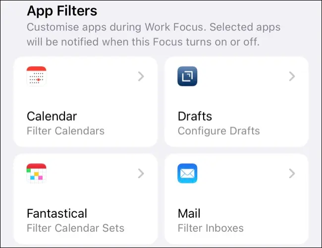 Use filtros de enfoque para obtener un control aún mayor