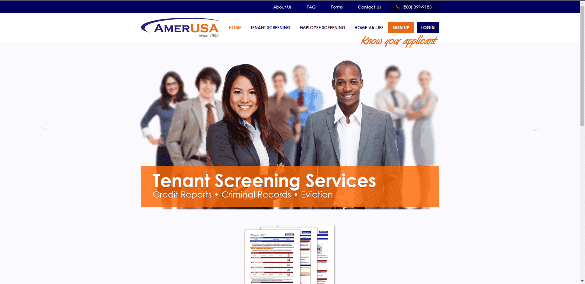 AmerUSA offizielle Website