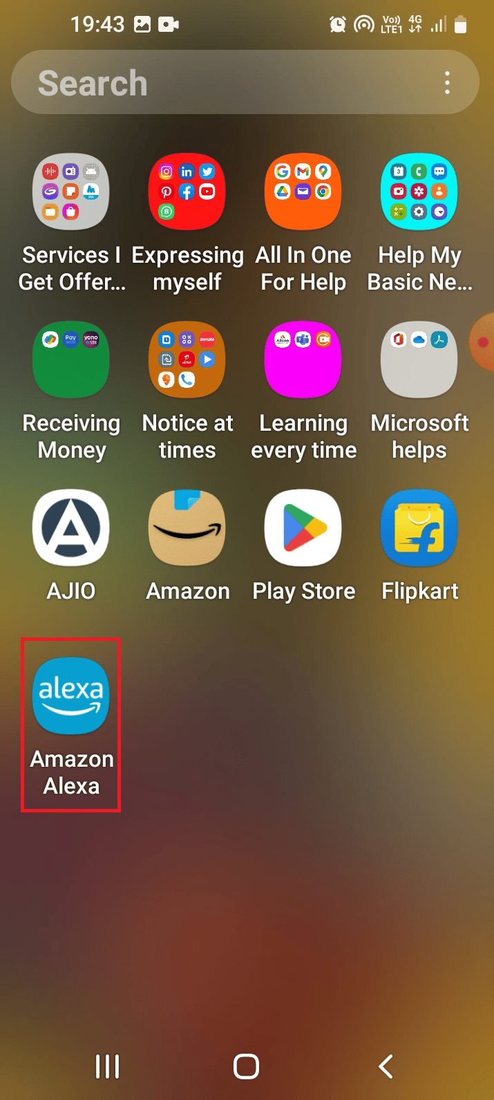 apri l'app Amazon Alexa. Risolto il problema con Amazon Echo che non si accende