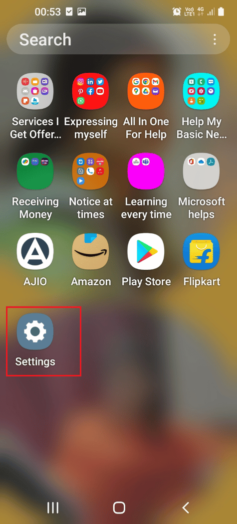 tocca l'app Impostazioni nel menu. Risoluzione dei problemi di Alexa Echo