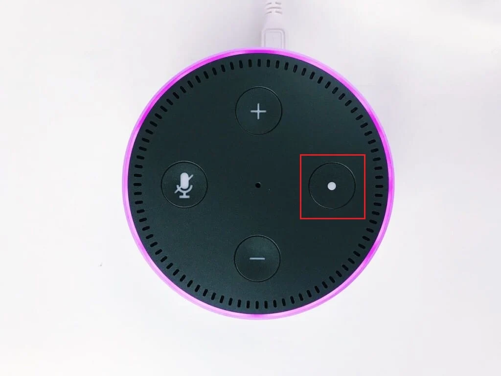 tombol aksi di amazon echo dot