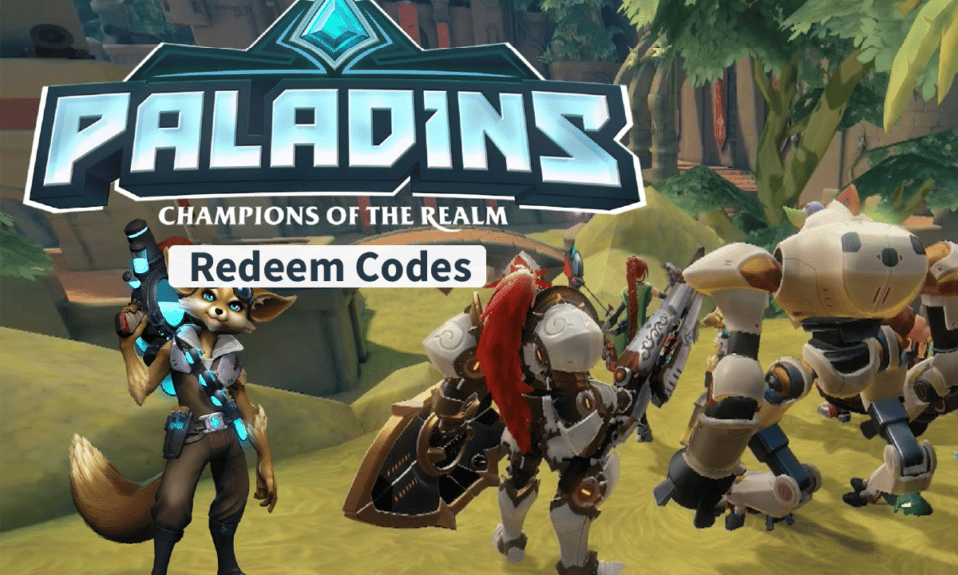 Paladins resgatar códigos para obter skins grátis