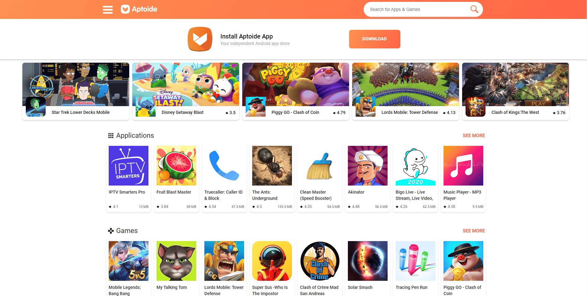 Aptoide. Os 27 melhores aplicativos Android ilegais que não estão na Play Store