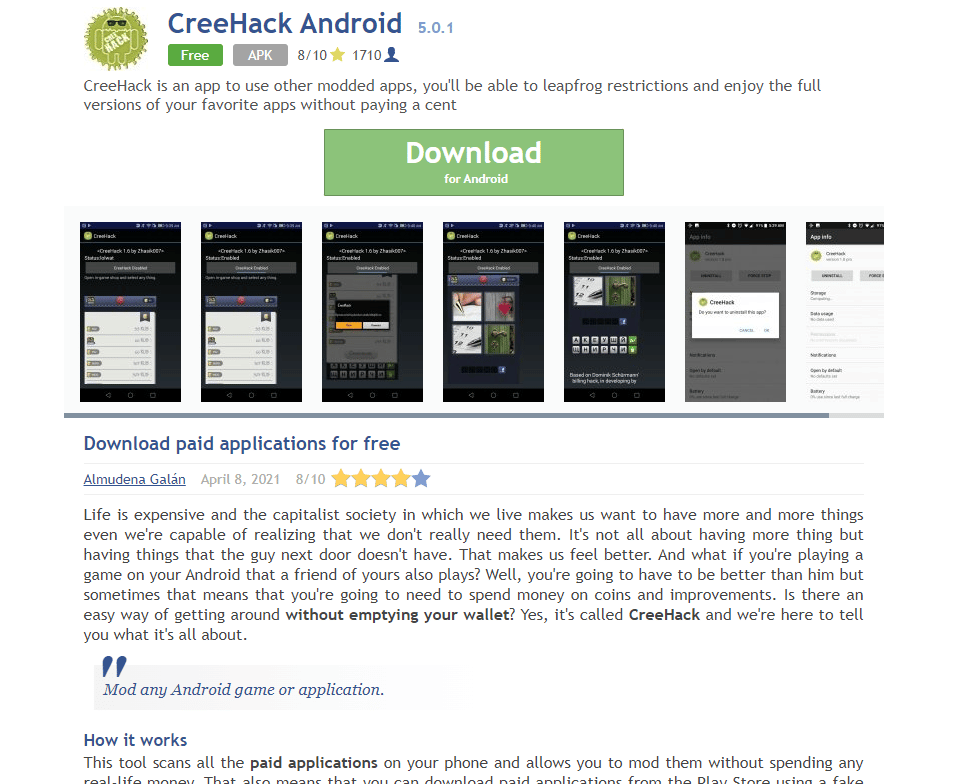 Cree Hack. Top 27 des meilleures applications Android illégales qui ne sont pas sur le Play Store