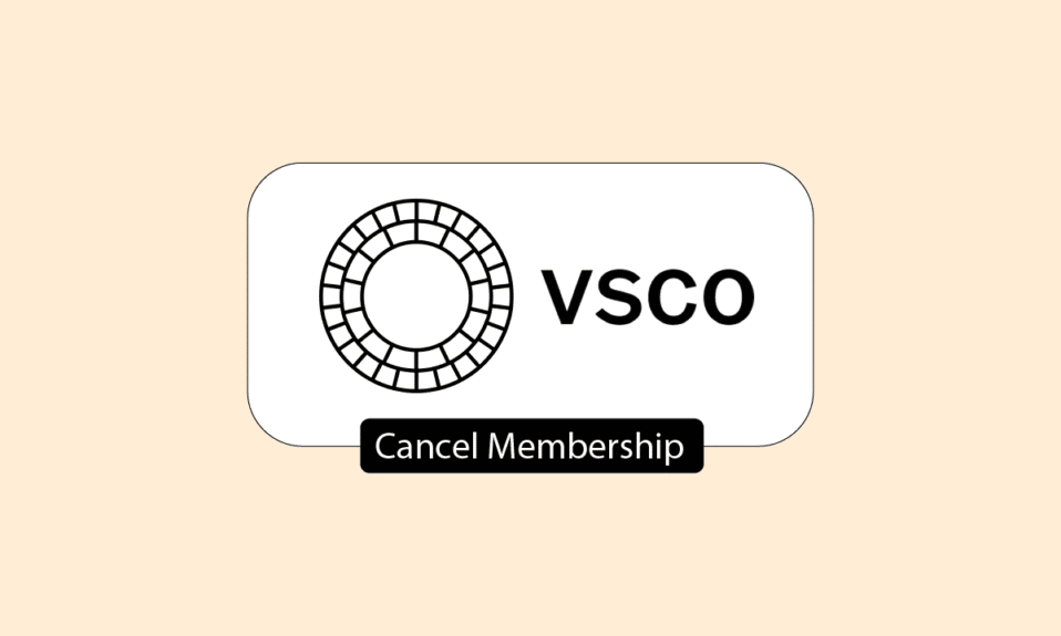 Como cancelar a associação ao VSCO