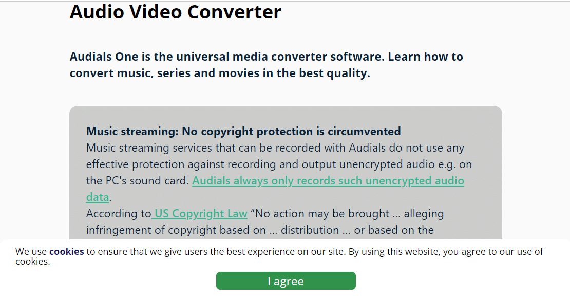 Audials Audio Video Converter. Лучшие загрузчики плейлистов Spotify