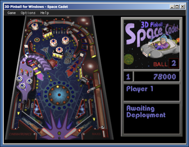 3D Pinball Space Cadet