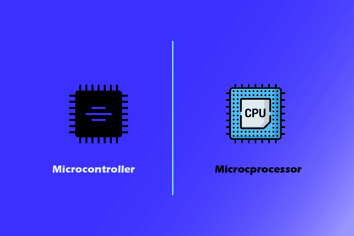 ¿Cuál es la diferencia entre microprocesador y microcontrolador?