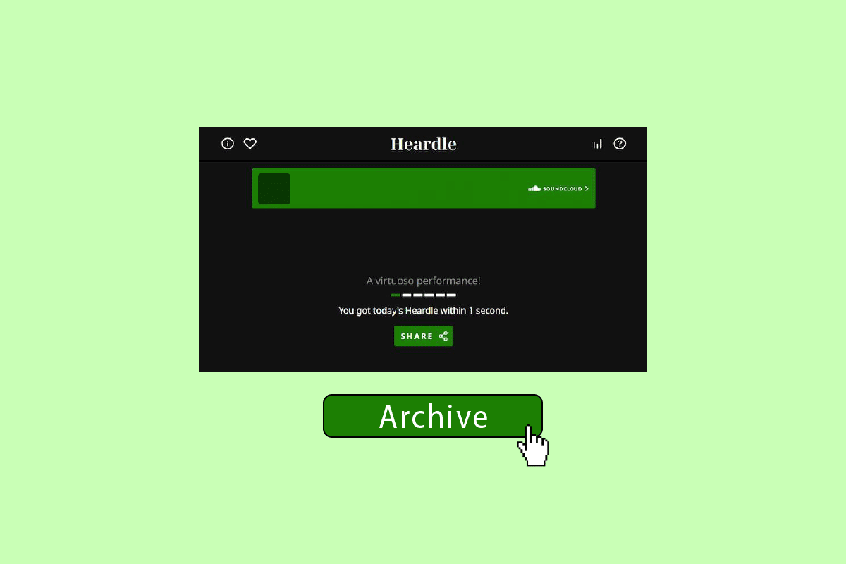 Come visualizzare l'archivio di Heardle