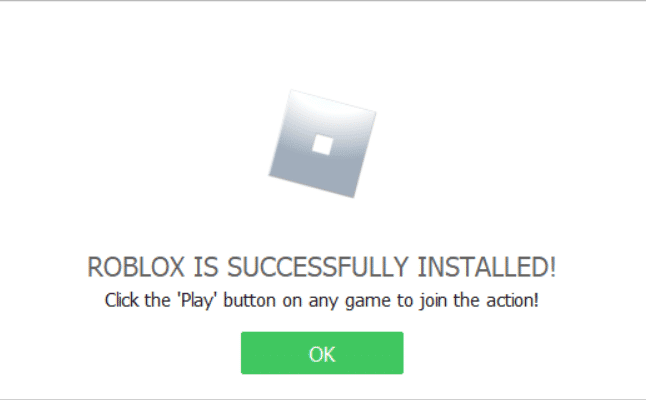 Roblox est installé avec succès sur PC. 6 façons de corriger le code d'erreur Roblox 277