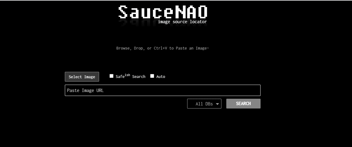 Sito ufficiale di SauceNao