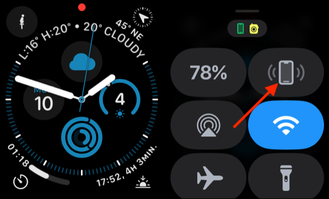 Encontre rapidamente seu iPhone usando o Apple Watch