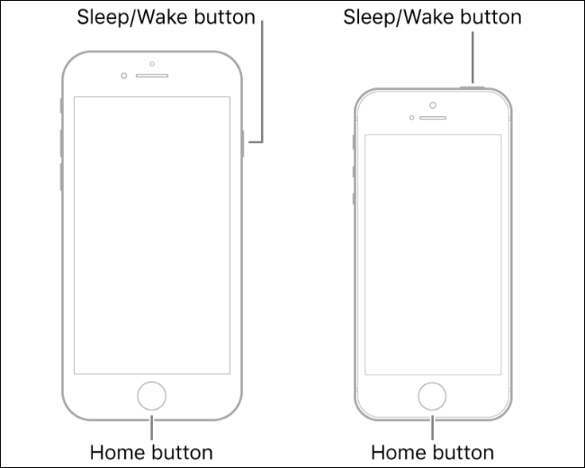 強制重啟 iPhone 6s 及更早機型