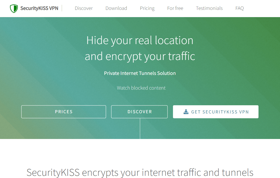 Sicherheitskuss VPN