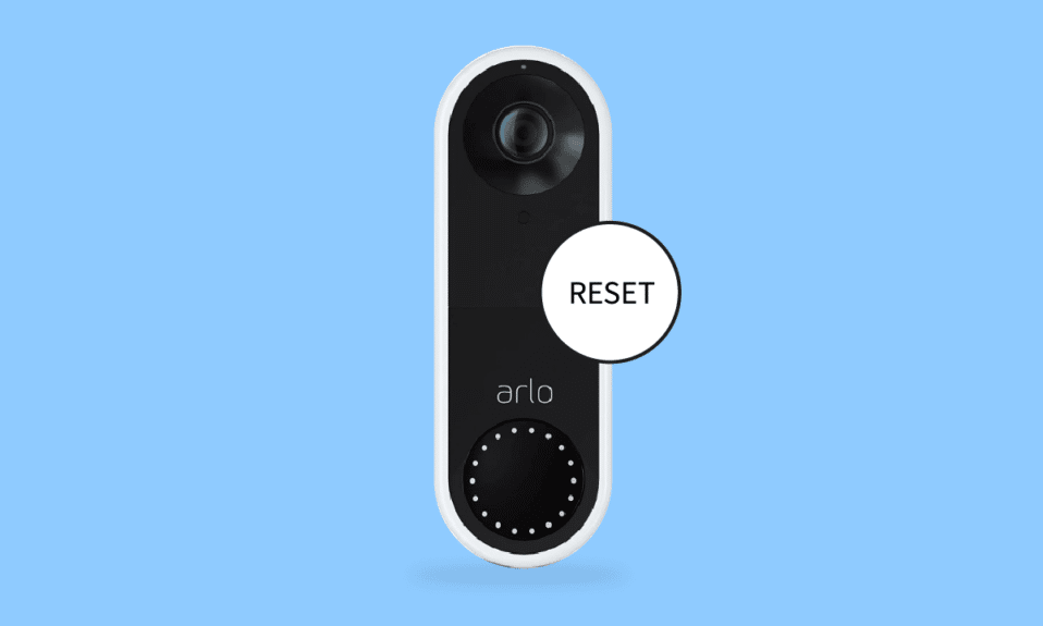 ฉันจะรีเซ็ตออดวิดีโอ Arlo Essential ของฉันได้อย่างไร