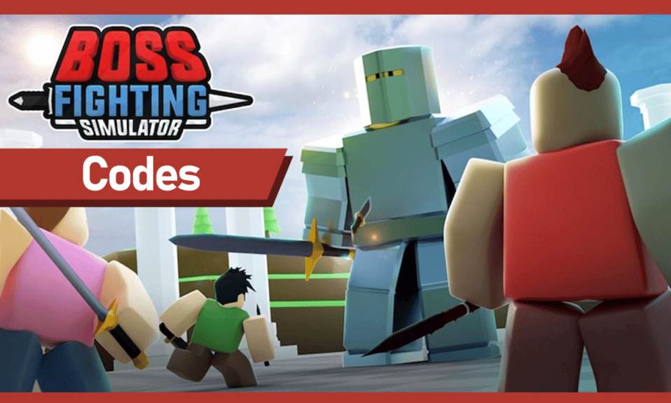 รหัส Roblox Boss Fighting Simulator: แลกตอนนี้