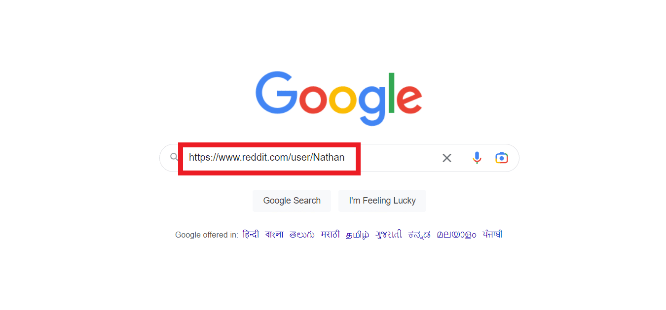 Google 検索バーに https://www.reddit.com/user/insertname と入力 |電話番号でRedditで誰かを見つける.