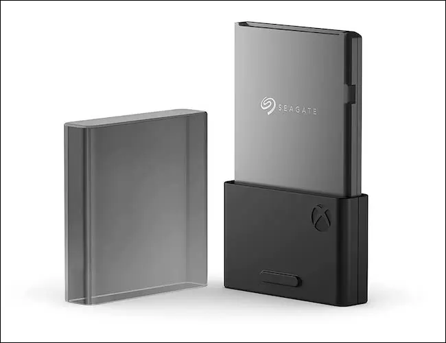 Uma unidade de expansão Seagate Xbox