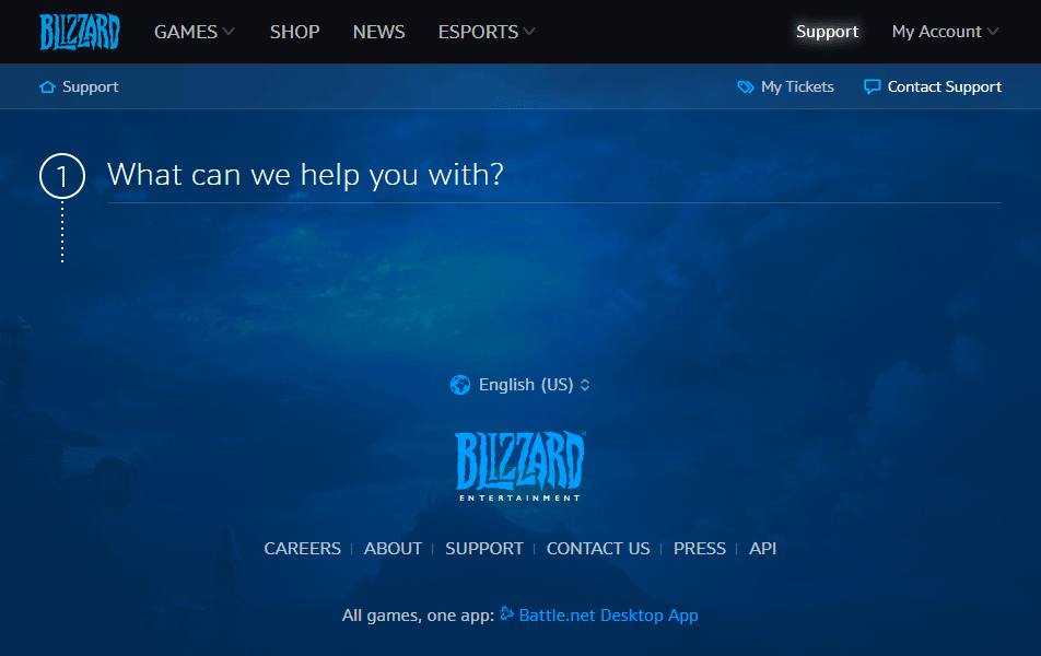 Blizzard Destek Ekibi ile iletişime geçin. Düzeltme, oyun sürümü WOW hatasını doğrulayamıyor