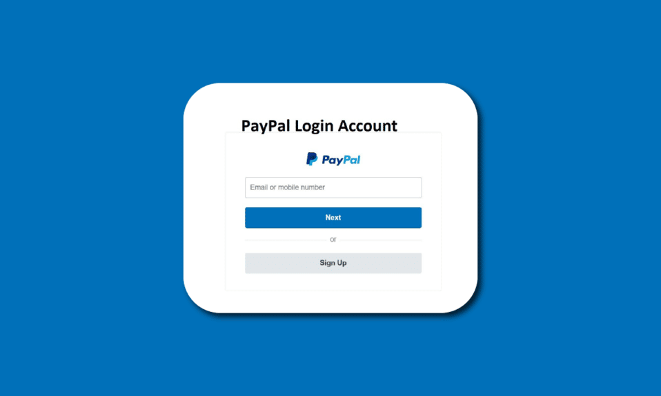 Como verificar a atividade de login do PayPal