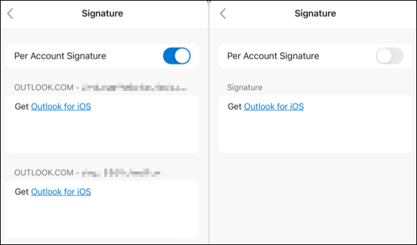 Opzioni di firma singola e multipla