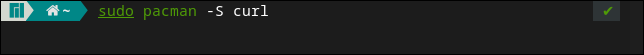 Instalando curl en Manjaro