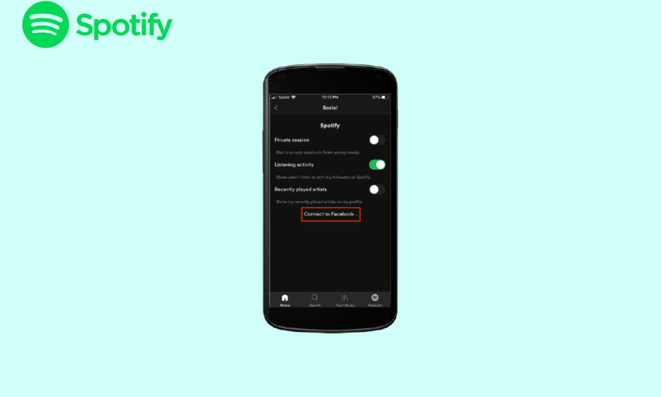 Cum să conectați Spotify la Facebook