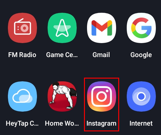 Telefonunuzda Instagram uygulamasını açın.