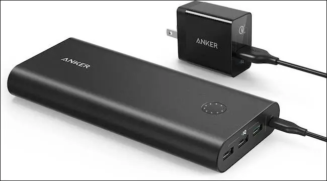 Eine Powerbank von Anker