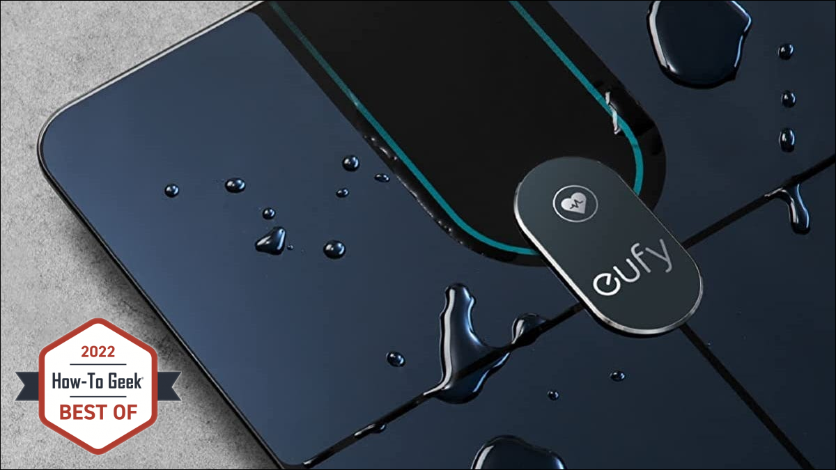 eufy スマートスケール P2 Pro 水を載せた状態