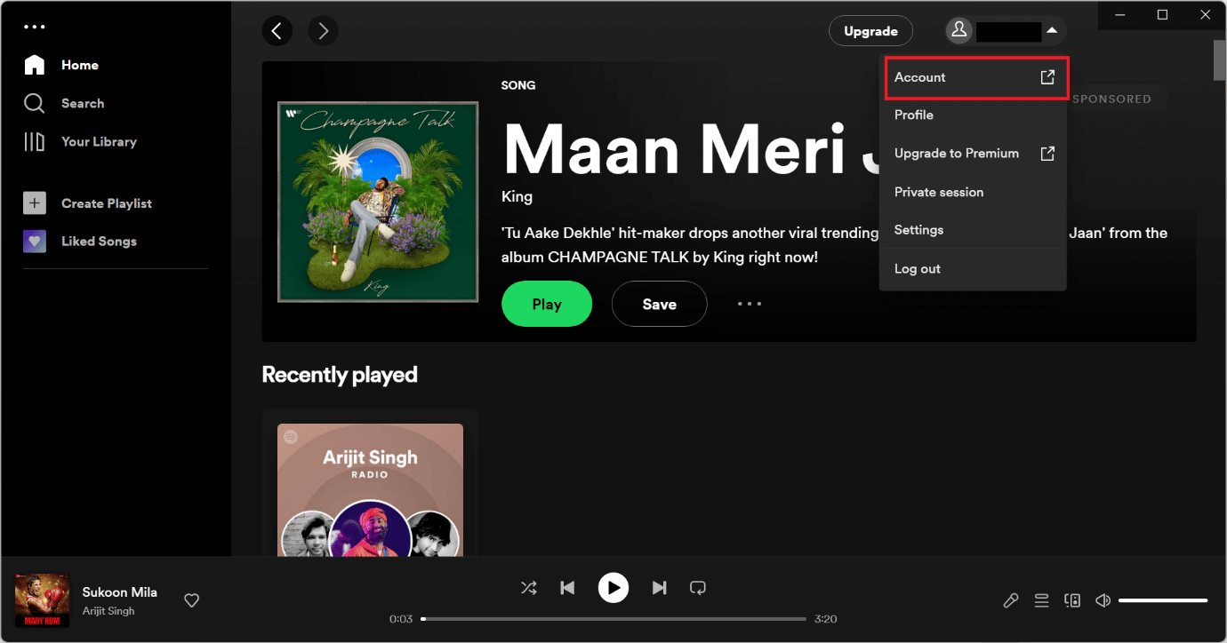 вариант аккаунта. Как удалить устройство из Spotify Connect