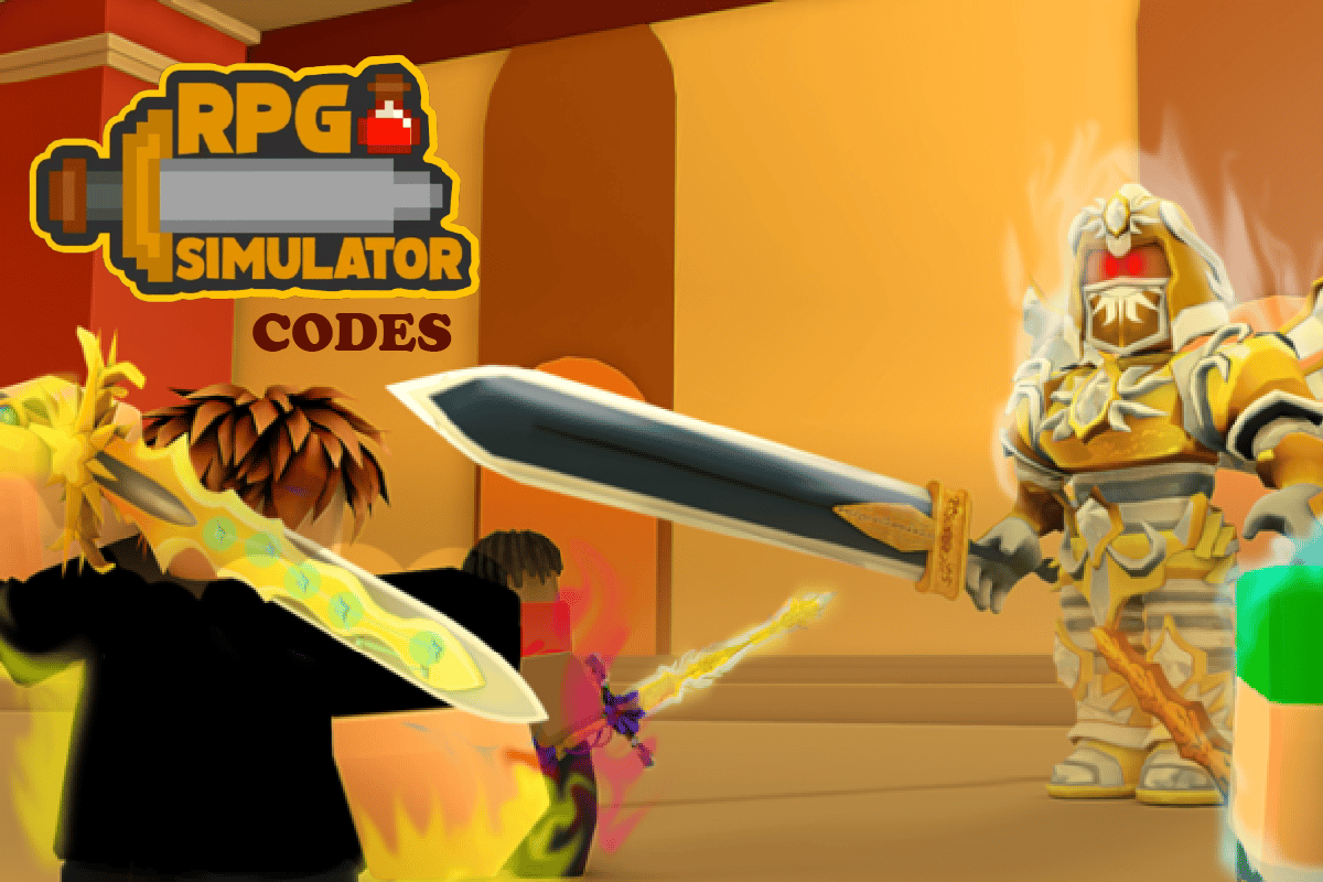 Quels sont les codes pour RPG Simulator ?